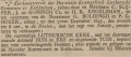 Luthersche Kerk openbare verkoping opregte Haarlemsche Courant 9 december 1843.jpg