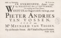 Vossen, Pieter Andries van - Begravenisse.jpg