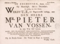 Vossen, Pieter van - Begravenisse.jpg